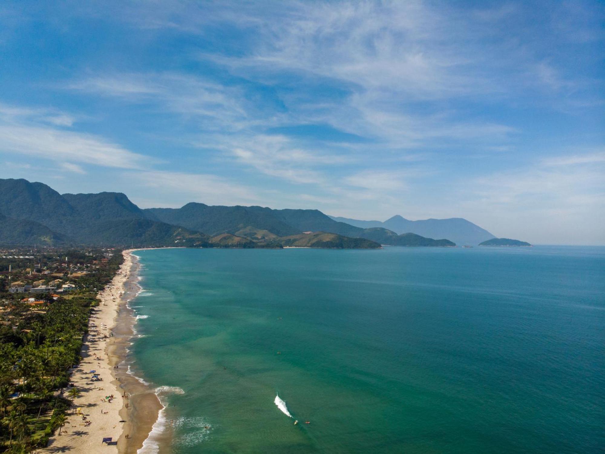 Sun Flat Maresias !! 2 Quartos Piscina Churrasqueira Wifi Estacionamento 230M Da Praia Сао Себастиао Екстериор снимка
